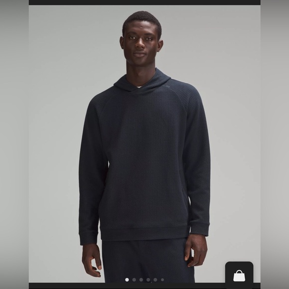 NWT!! Men’s Lululemon Textured Double Knit Hoodie - Picture 6 of 7